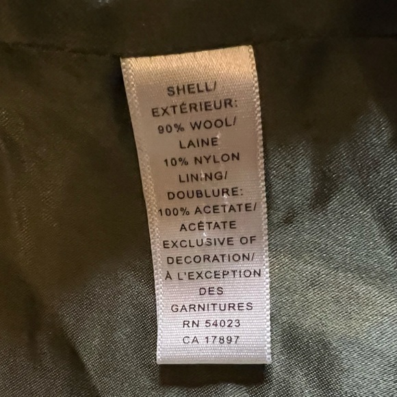 Sage Green Vintage Banana Republic Tweed Women's Blazer - Picture 7 of 7